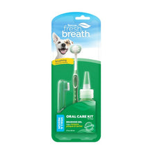 Load image into Gallery viewer, TropiClean Oral Care Toothbrush Kit for Small Dogs 59ml