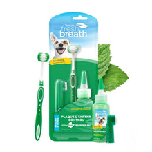Load image into Gallery viewer, TropiClean Oral Care Toothbrush Kit for Small Dogs 59ml