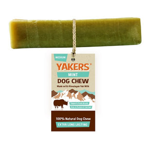 Yakers Mint Dog Chew Medium