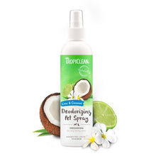 Load image into Gallery viewer, TropiClean lime &amp; coconut Mist Deodorant Spray 236ml
