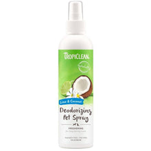 Load image into Gallery viewer, TropiClean lime &amp; coconut Mist Deodorant Spray 236ml
