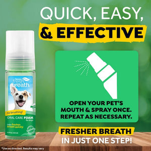TropiClean Oral Care Foam 133ml