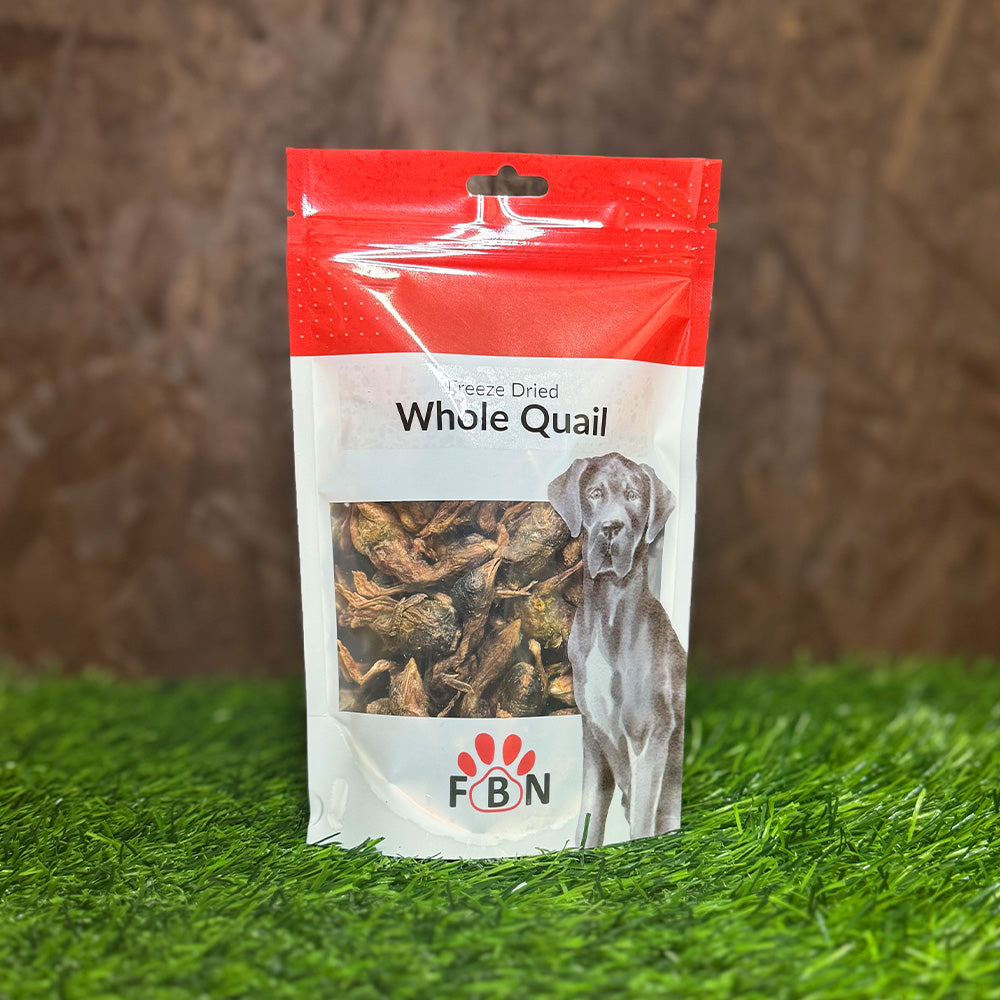 FBN - FREEZE DRIED WHOLE QUAIL 30G