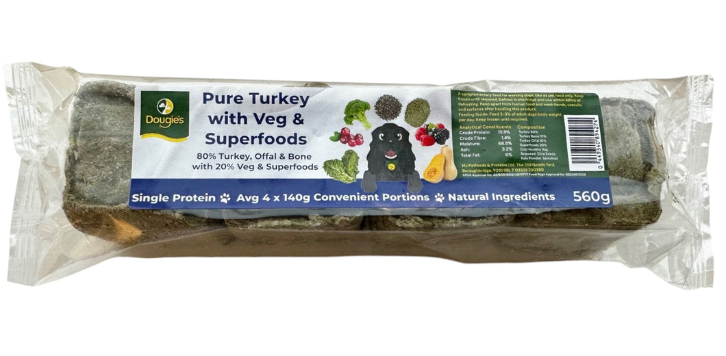 Dougies SUPERFOODS Pure Turkey Box 11.2kg