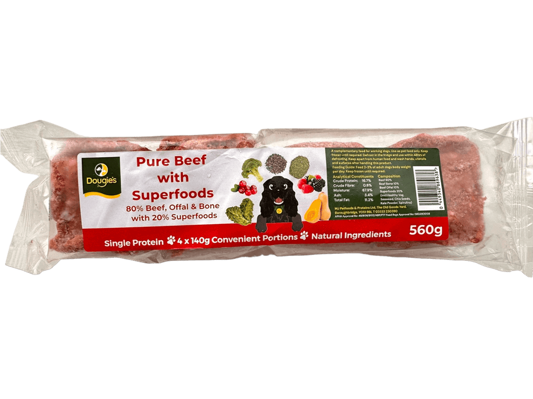 Dougies SUPERFOODS Pure Beef Box 11.2kg