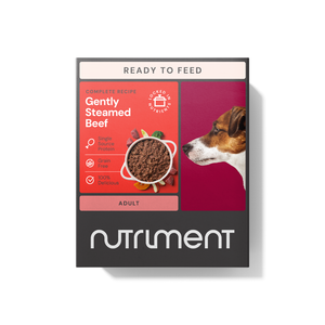 Nutriment Gently Steamed Beef for Dogs 395g