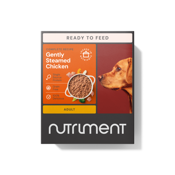 Nutriment Gently Steamed Chicken for Dogs 395g