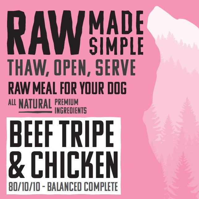 RMS Beef Tripe and Chicken 500g