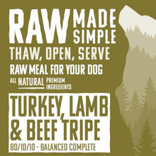 Load image into Gallery viewer, RMS Turkey, Lamb and Beef Tripe 500g

