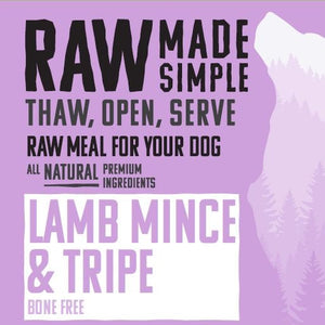 RMS Boneless Lamb & Lamb Tripe 500g