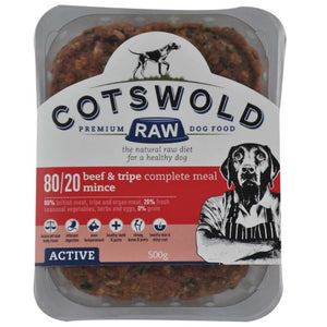 Cotswold Active Beef & Tripe Mince 1kg