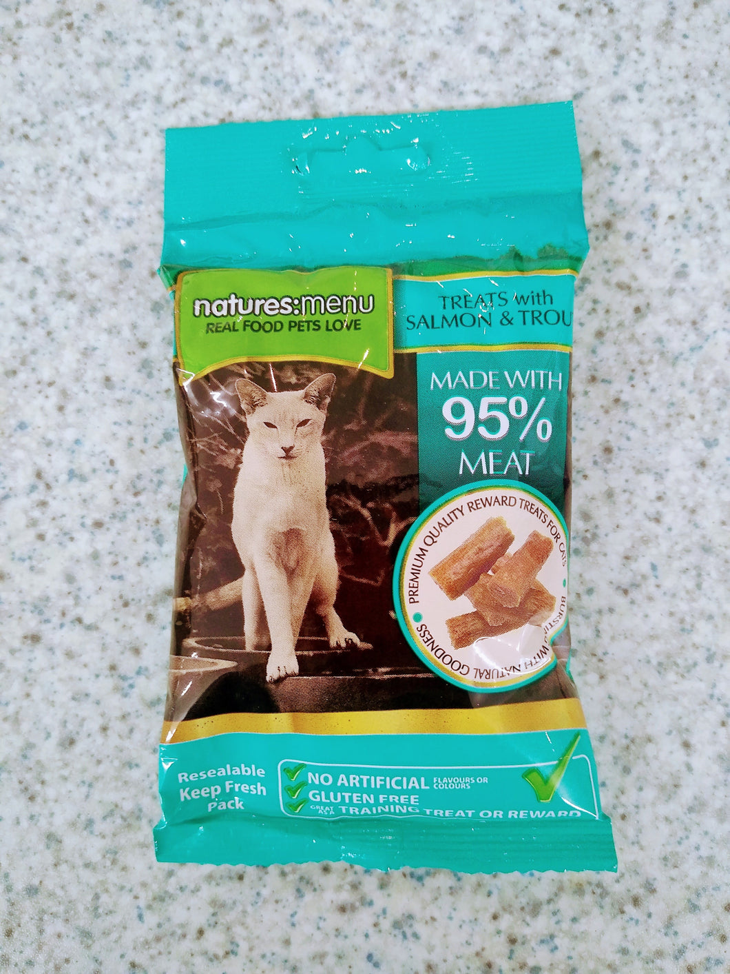 NM Cat Mini Treats Salmon and Trout 60g