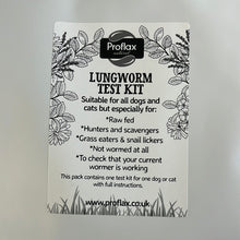 Load image into Gallery viewer, Proflax Lung Worm Test
