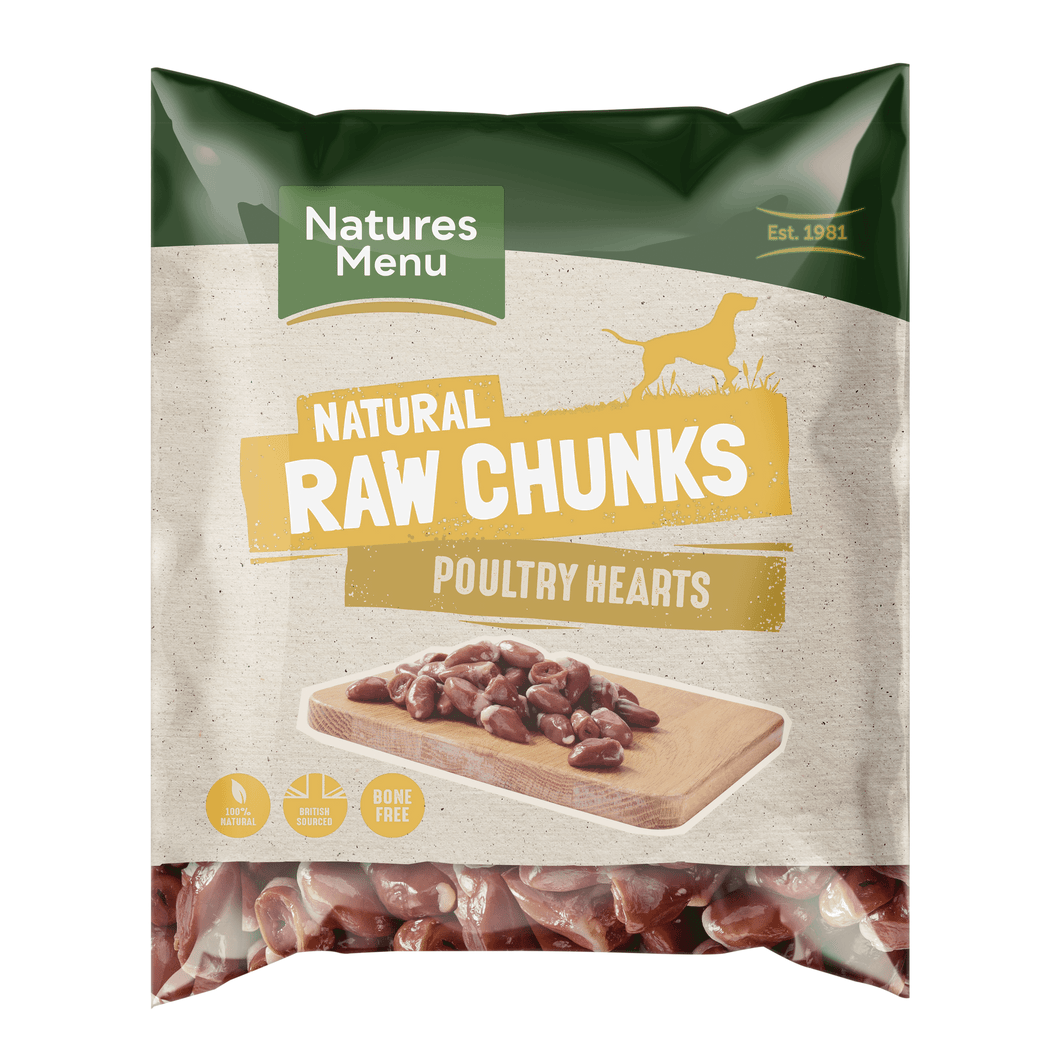 NM Poultry Heart Chunks 1kg